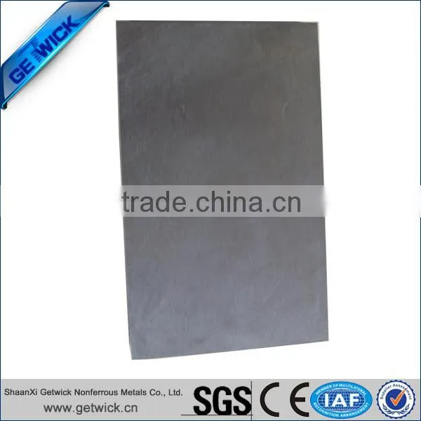 High Temperature Tungsten Sheet