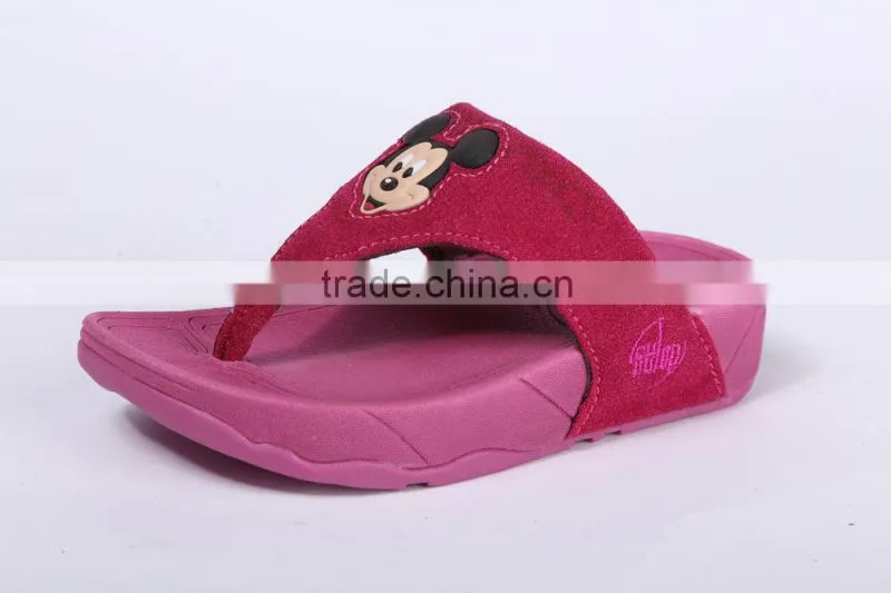 2014 kids best choice relaxtion flip flops durable outsole
