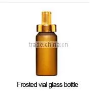 5ml 10ml 20ml 30ml clear glass vial with gold cap