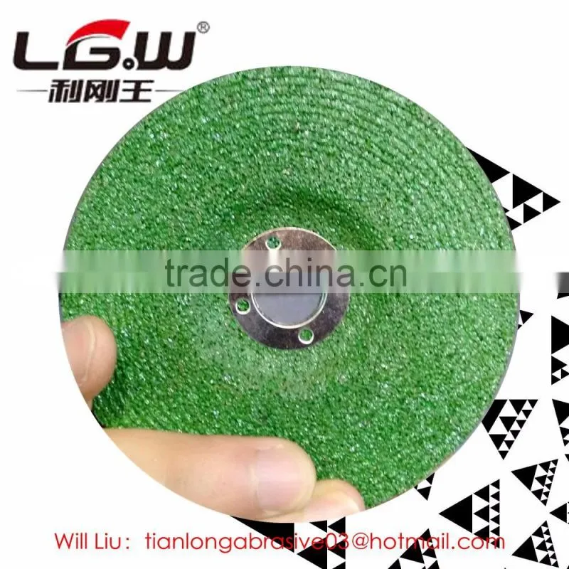 425 long life 100*6*16 sharp and durable grinding wheel for inox SS