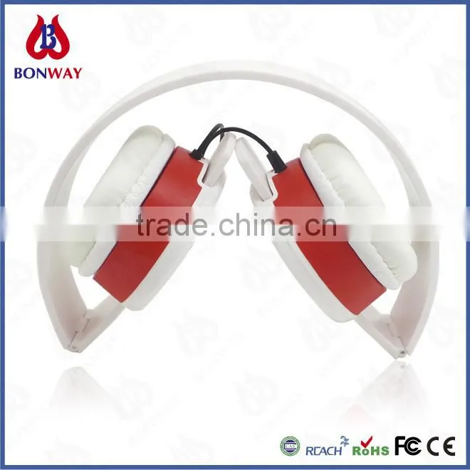Foldable dj onto headphone and headphone components