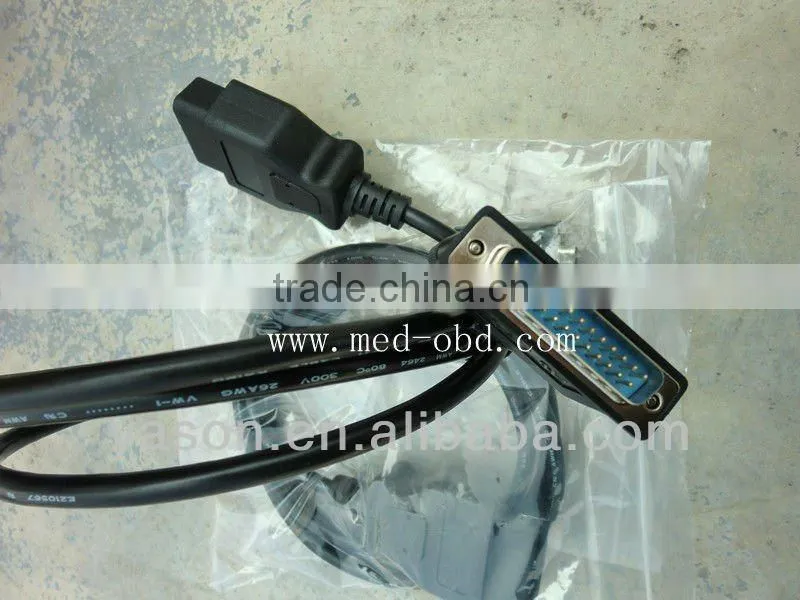 obd2 cable , 16pin J1962m to DB25M cable 1.5m/5ft