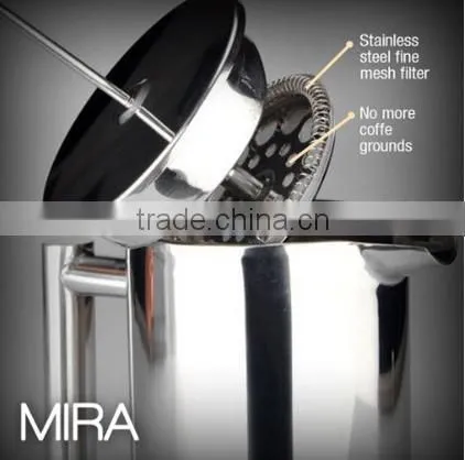 Succinct Unique Stainless Steel French Press Coffee Maker