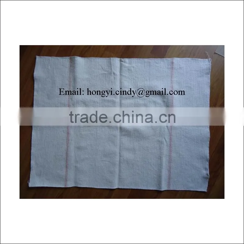 60x80cm, 80%recycled cotton, 20%polyester cotton wiping rags for Cuba market