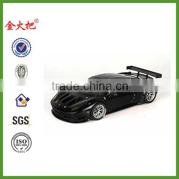 Ferrari 458 Italia Gt2 In Black Limited Edition Resin Model Car In 1:18 Scale By Bbr
