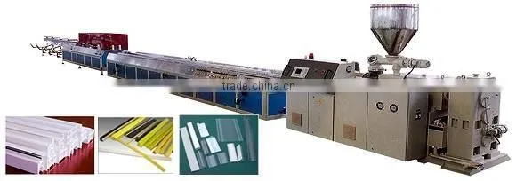 PVC profile production plant