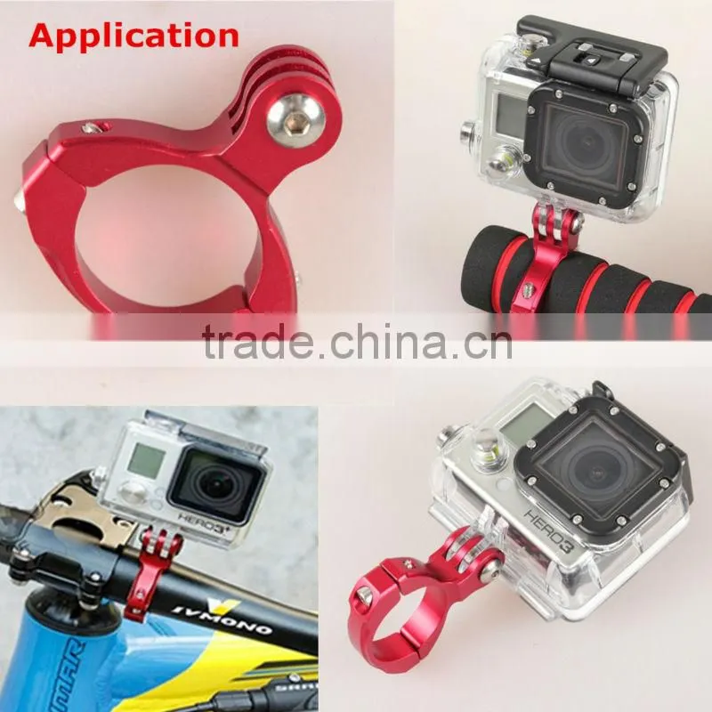 Aluminum handlebar mount different color available for action camera