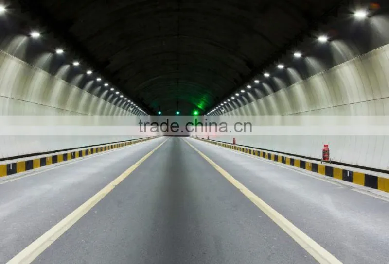 2016 trendy wall pack 200W black aluminum LED tunnel lights with Lens