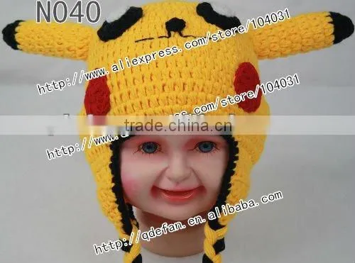 hello hot sale crochet kitty hat baby kitty hat