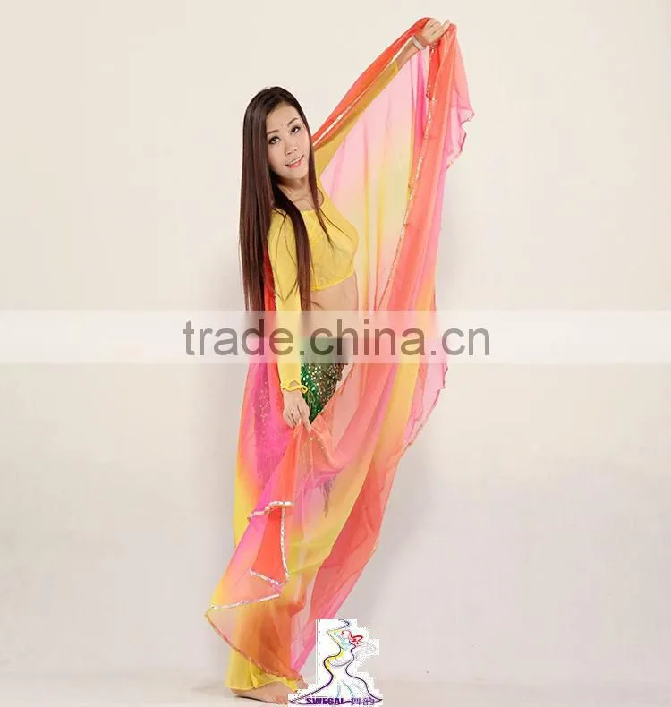 SWEGAL belly dance fan veils,belly dance hip scarf wholesale belly dance hip scarves SGBDD13010