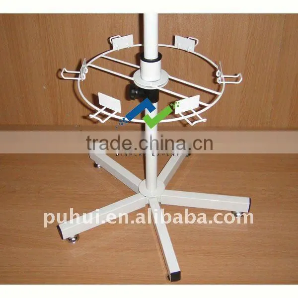 metal floor revolving souvenir display stand from china