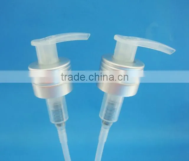 plastic lotion pump, plastic dispenser pump for cosmetic bottle