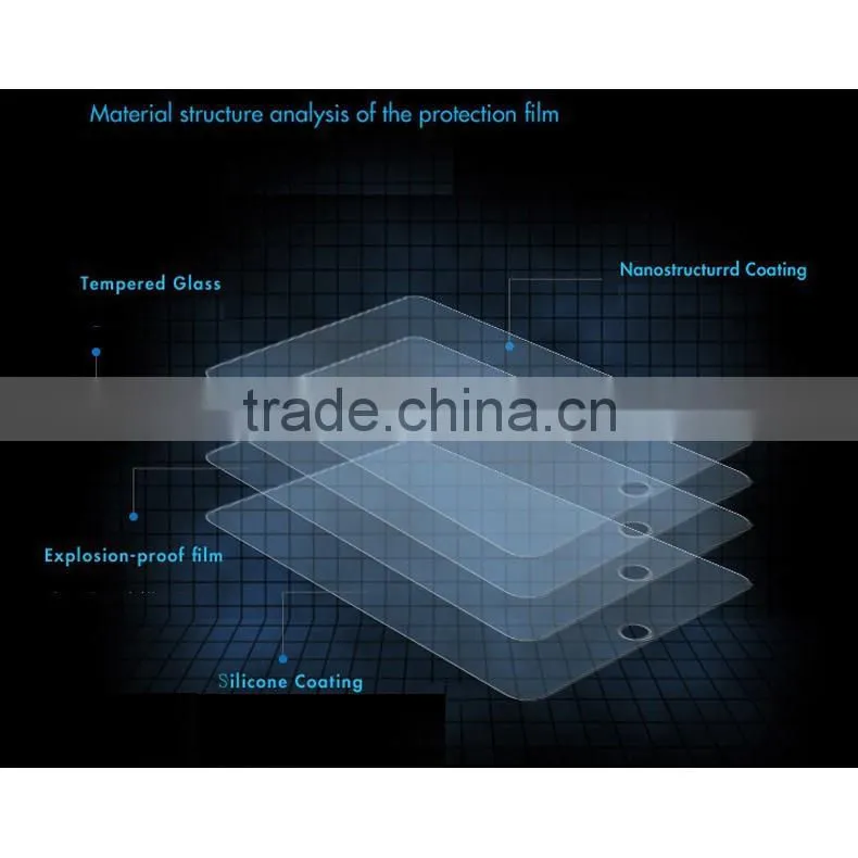Top quality 0.3mm tempered glass screen protector reviews for HTC 526