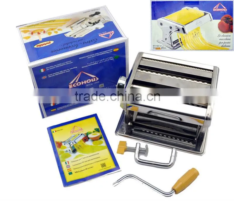 mini Stainless steel 18/10 kitchen product/pasta maker & noodle maker