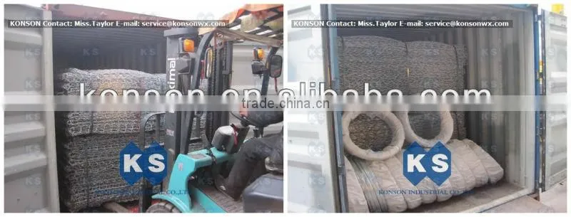 Hot Dipped Galvanized Hexagonal Gabion Basket