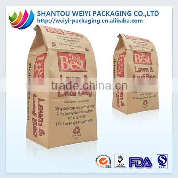 waterproof kraft paper food bag