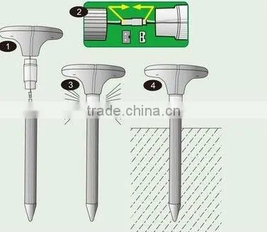 Solar Pest Repeller With Light and Variable Frequency GH316B