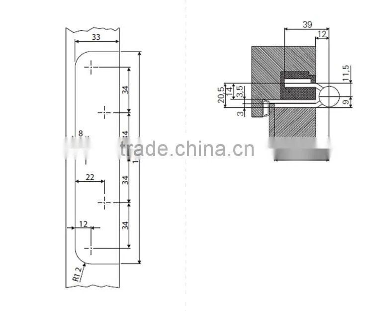 heavy duty weld on gate hinges