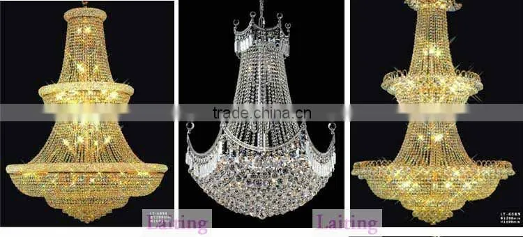 New design hotel luxury crystal chandelier