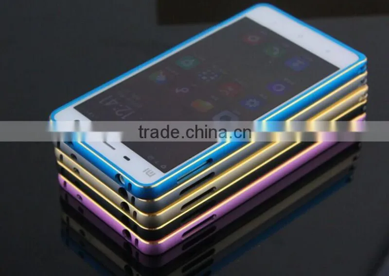 China product for Xiaomi4 Aluminum Metal Bumper Case