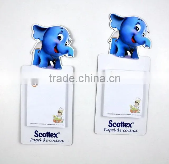 Promotional gifts magnetic sticky memo pad with pen