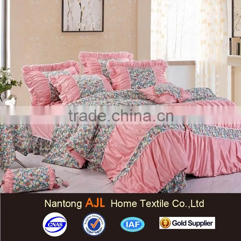 2015 100% cotton Korea new product printed hometextile fabrics