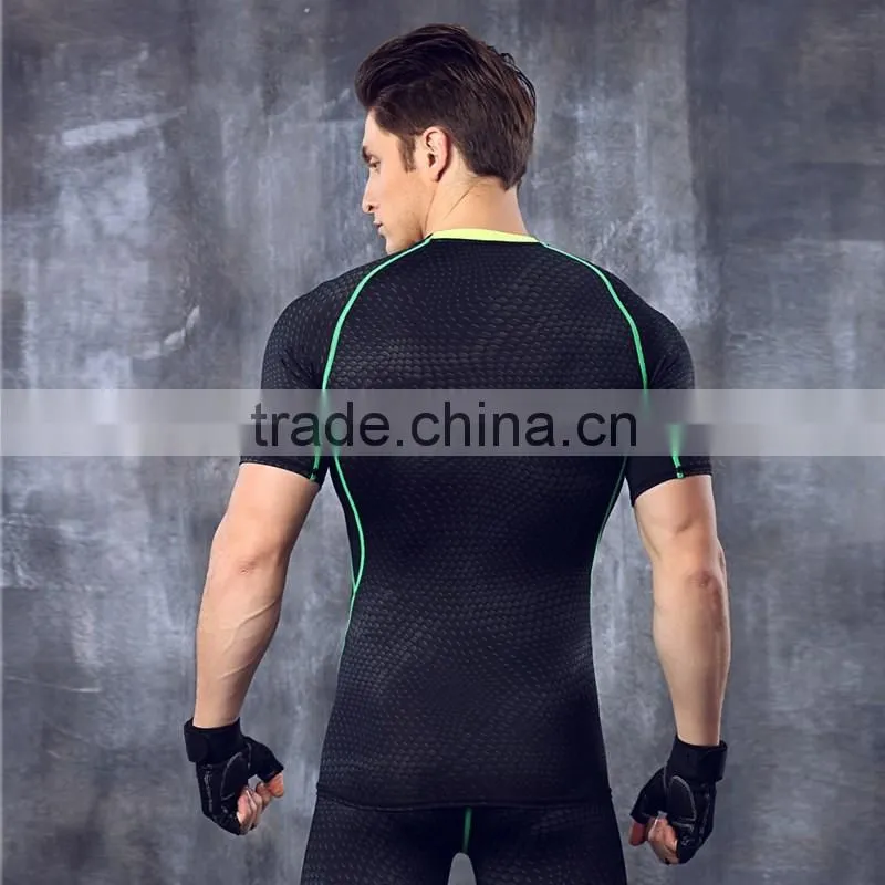 Man's Compression top Compression Short Sleeve Top