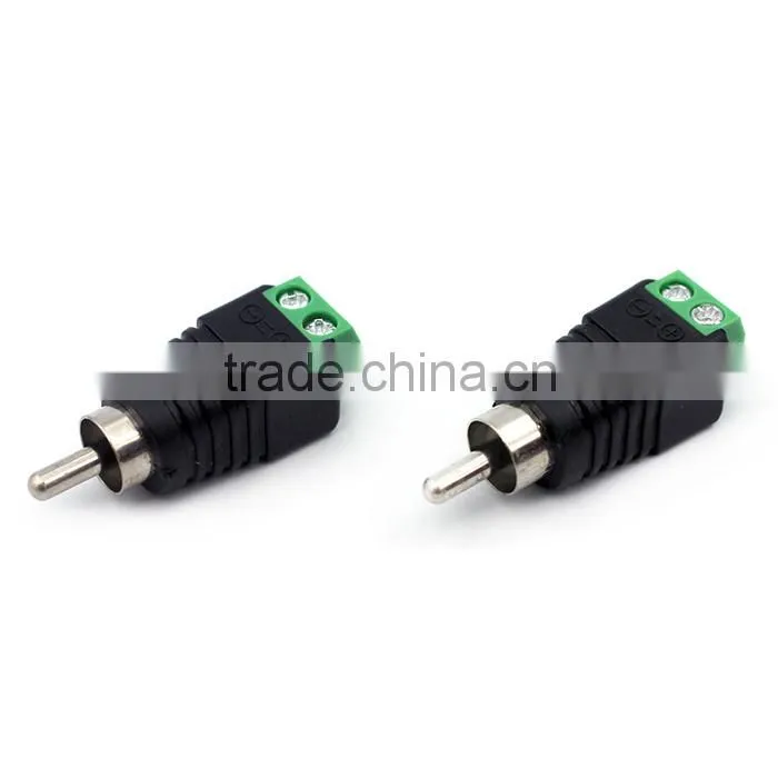 RCA Male Connector DC Connector Factory Wholesale