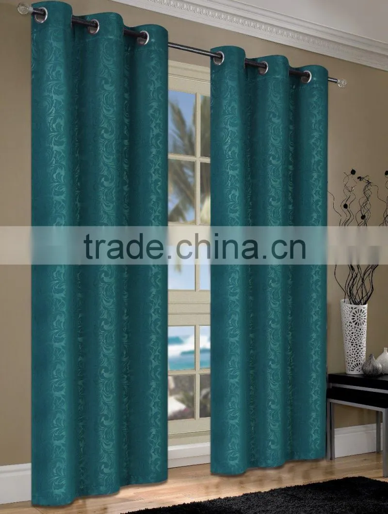 HLHT welcome OEM sunscreen fabric blackout window curtain