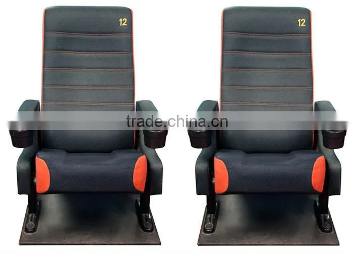 luxury cinema chair sporty chair with buttock vibration
