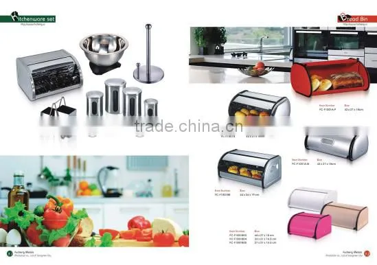 Color bread box,bread bin