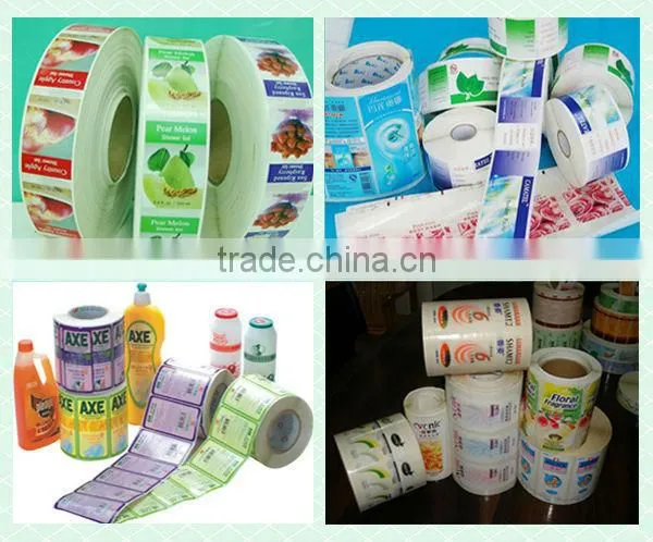 JH-210 automatic sticker label printing machine flatbed adhesive sticker label printing machinery made in china manufacturer