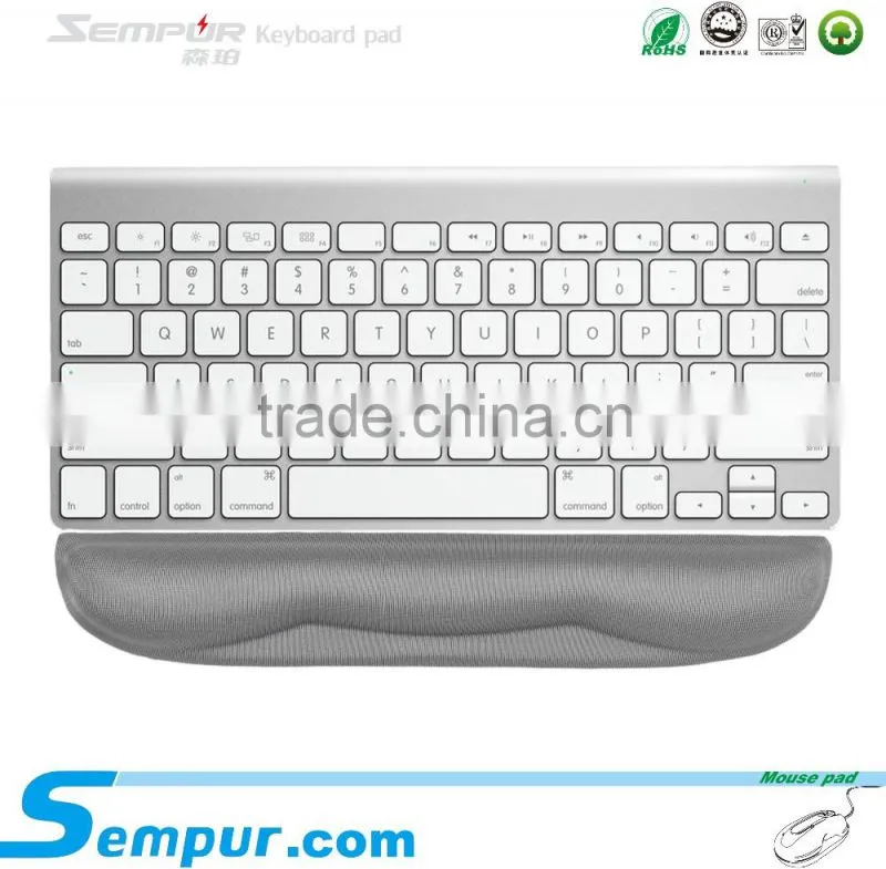 SEMPUR PU gel keyboard wrist pad for laptop