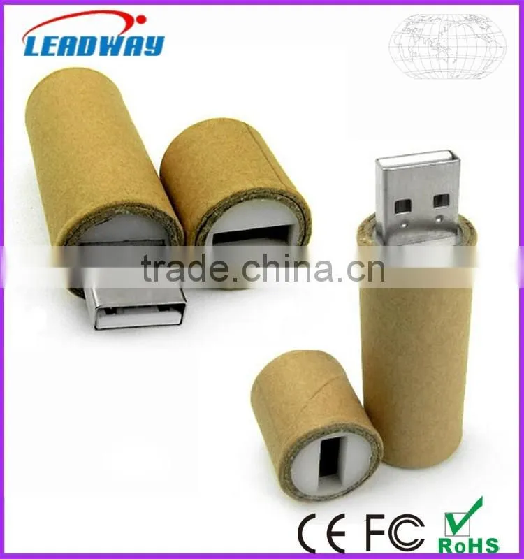 Hot Selling Recycled Paper USB 2.0 Flash Memory Stick