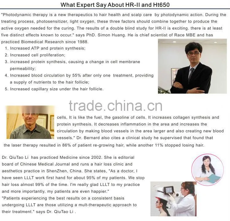 2015 Laser Led Fast Safe Hair Regrowth Beauty Salon Equipment Hair Loss Treatment Hair Regrowth Ht650