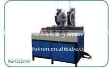 RGH315-90 Workshop fitting pe plastic angle fusion machine