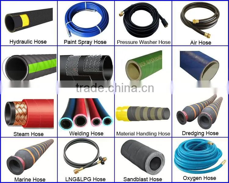 heavy duty concrete pumping rubber hose