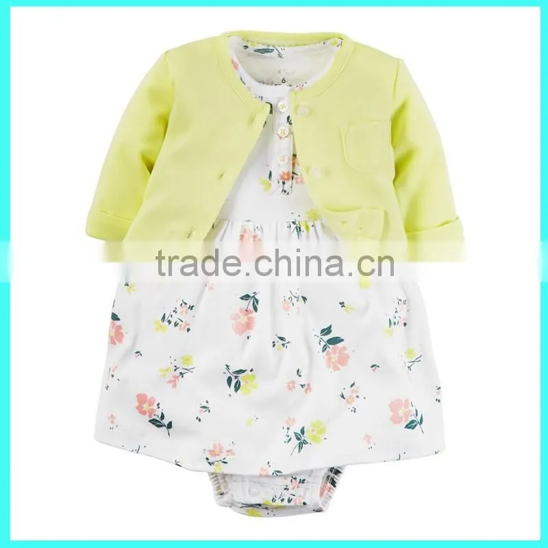 Professional toddler boutique clothing girls lovely new style baby dress designs