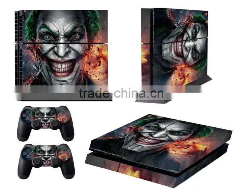 China Supplier New Product Protective Vinyl Skin Sticker For Ps4 Console & Controller