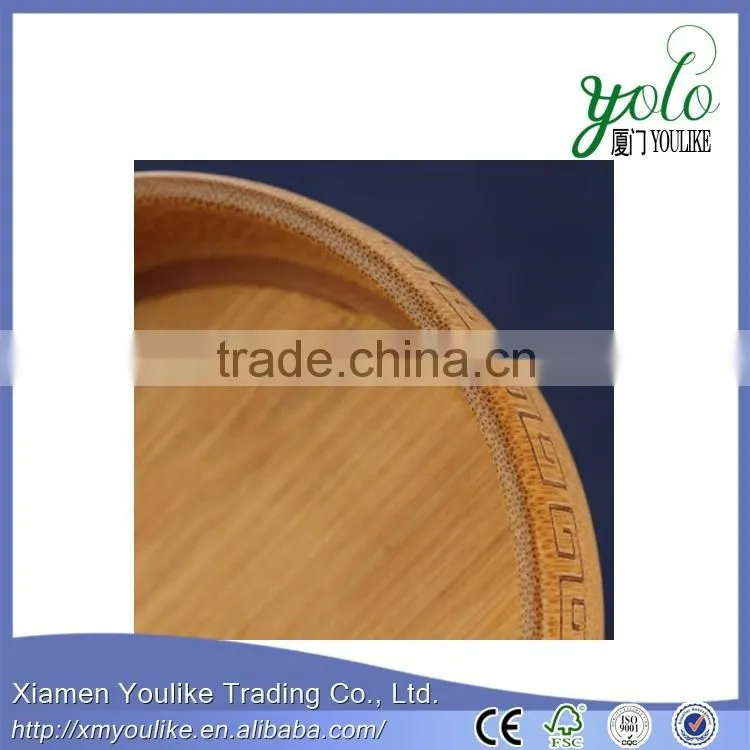 Eco-friendly tableware high quality natural bamboo bowl Adorn your dinner time