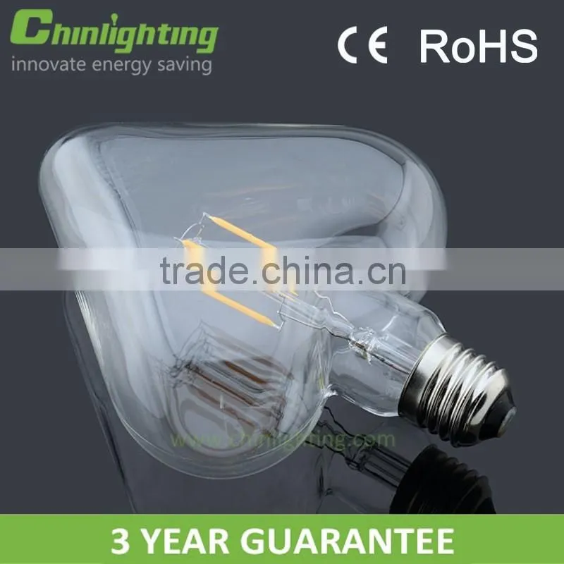 DIY new design filament cob b22 e26 e27 4w led filament bulb