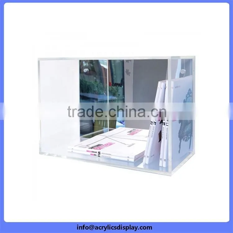 China gold supplier top sell illuminated acrylic display shelf