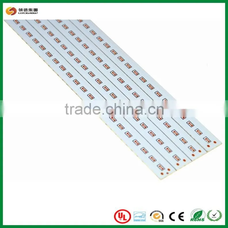 rigid aluminum based led strip pcb designing manufacture