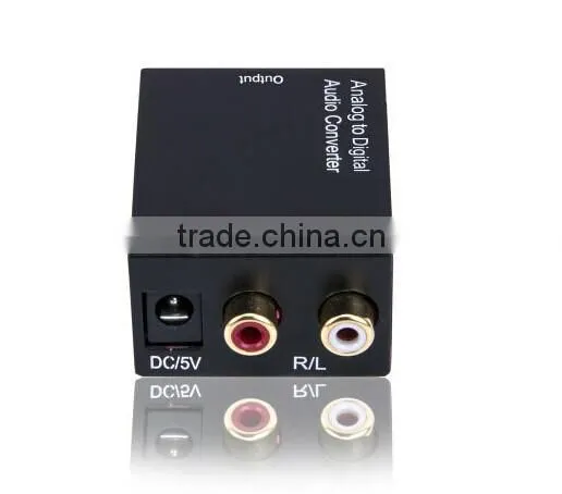 Audio converter analog to digital coaxial or toslink converter audio converter 1.5ch audio