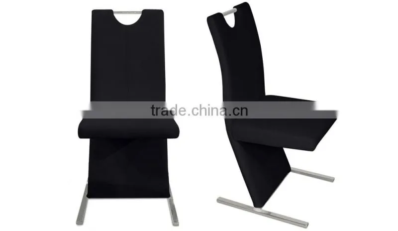 modern black chair