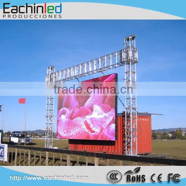 P6 outdoor rental full color LED display