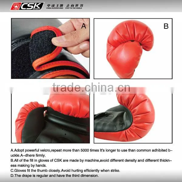 Velcro Boxing Gloves Kick Boxing Gloves
