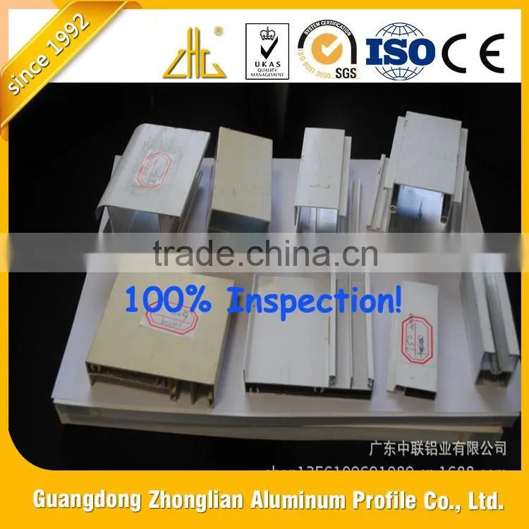 China manufacturers new design residential aluminium profile for window and door