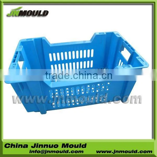 plastic injection aquatic product crate mould