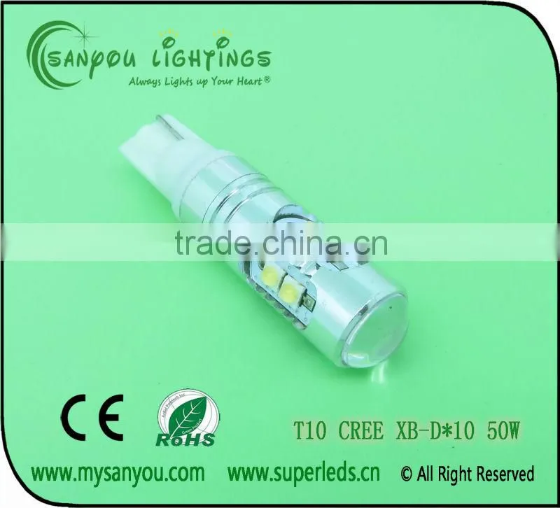 led automotive light 12V Canbus T10 194 3SMD